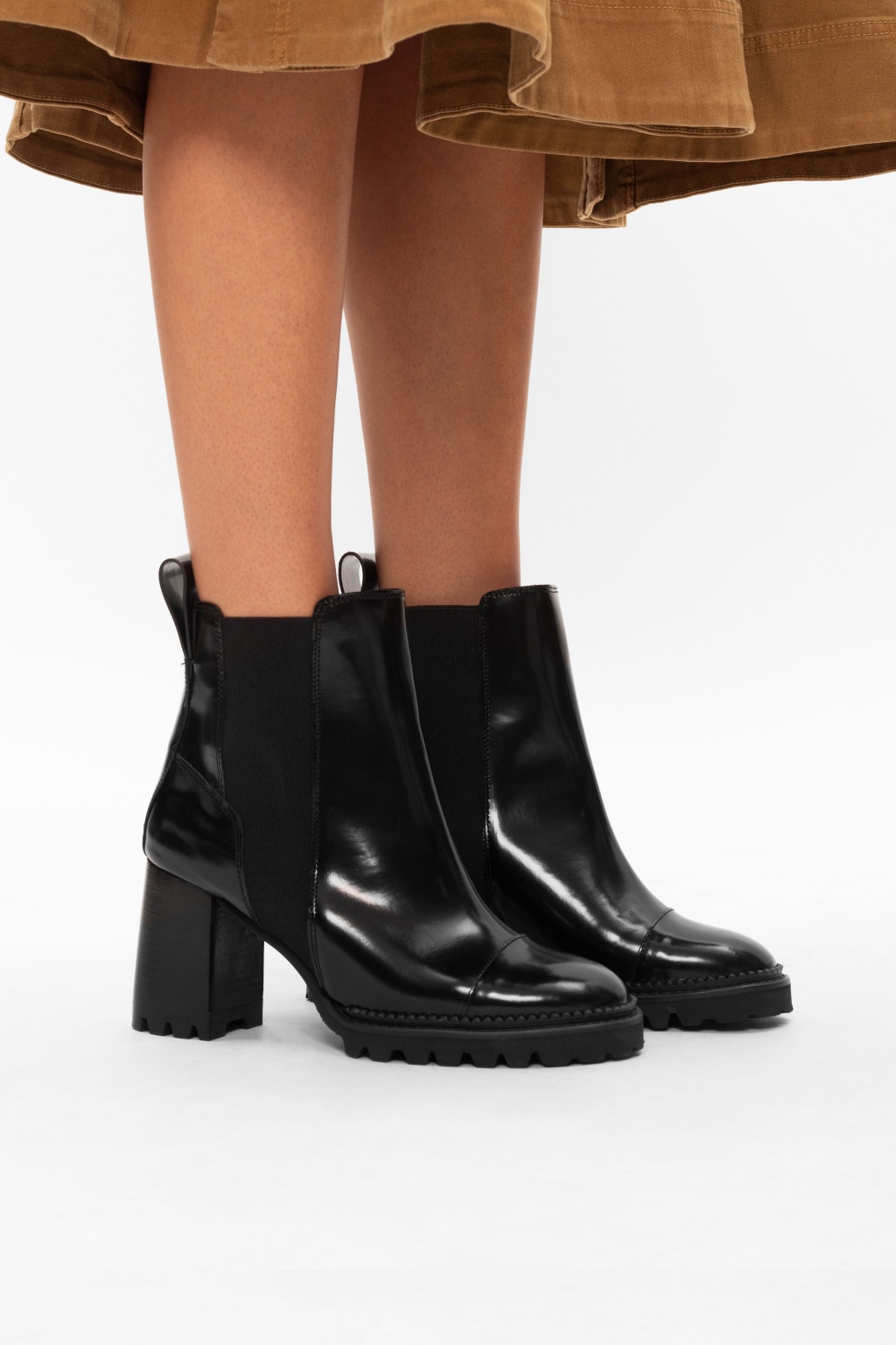 See by clearance chloe mallory boots